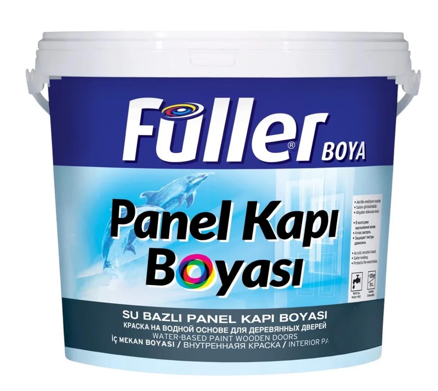 Panel Kapı Boyası Beyaz 0,75 Litre