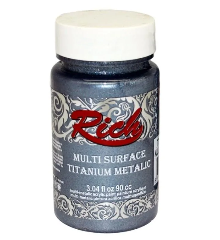 Riculti Surface Titanium 2578 Küllü Mi Metalik 90 cc