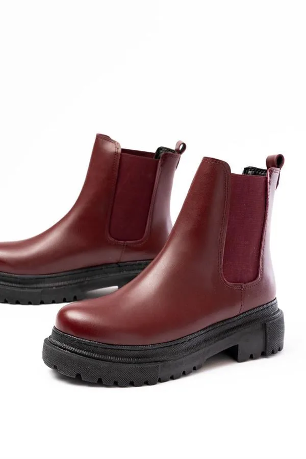 Kadın Günlük Bootie Fermuarlı Lastikli Rahat Bot Bot Kışlık &