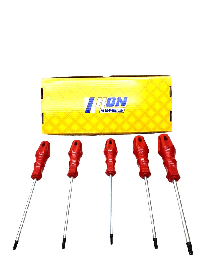 Tornida 5 Parça Tork Torx Tornida Seti