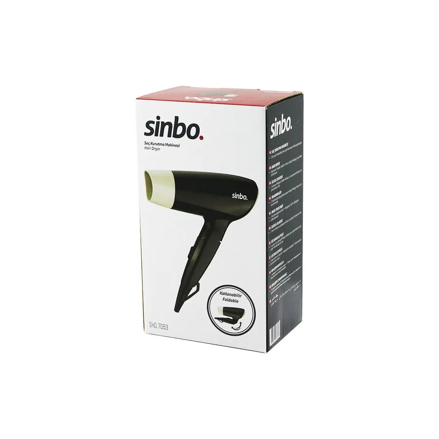 Saç Kurutma Makinesi Katlanabilir 2 Kademe Hız Ayarı Shd-7053