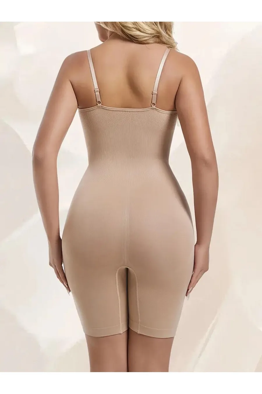 toparlayıcı yüksek bel tam boy body 9050 Bej