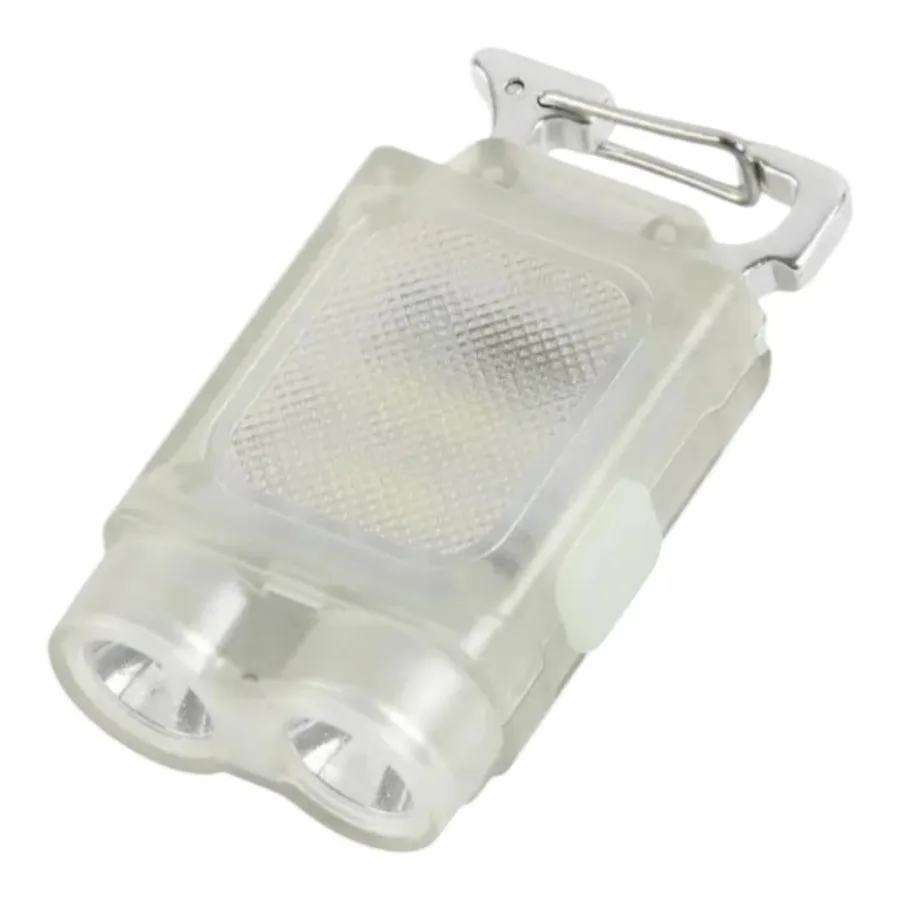 F.B.I V15 EDC El Feneri 1200LM Anahtarlık Işık Tip-C Şarj Edilebilir Taşınabilir Mini Torcıknatıs Klips Ile Kamp Cep Fener